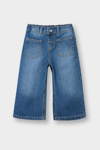 Defacto Wıde Leg Standart Paça Pantolon Kız Bebek D7886a526spnm28 Mavi-nm28