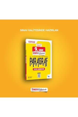 Sınav Yayınları 9. Sınıf Paragraf Soru Bankası