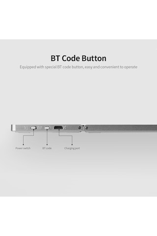 Carrier Kablosuz Bt Klavye Katlanır Klavye Taşınabilir Ultra