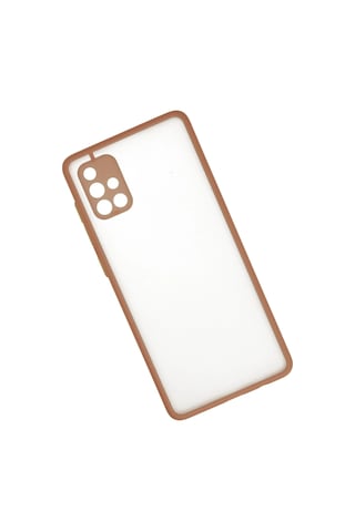Newface - 986 - Samsung Galaxy Uyumlu A71 Kılıf Montreal Silikon Kapak - Csmo-tex - - Pembe