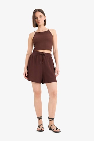 DeFacto Coool Loose Fit Bürümcük Şort A6223AX25SMBN533 Kahve