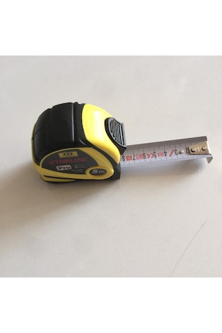 Starline 5 25 Mm Yüksek Kalite Pro Çelik Şerit 5 Metre