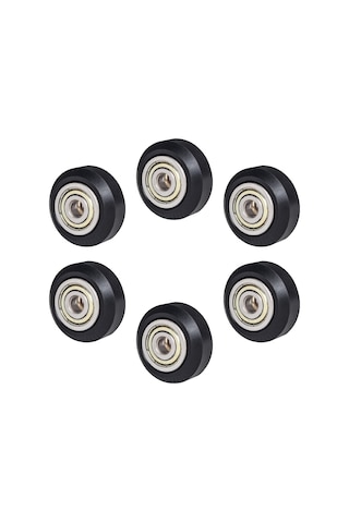 Ximistore9 3d Yazıcı Pom Tekerlekleri - Dayanıklı 6 Adet - 24mm Çaplı 625zz Rulmanlı Aksesuar