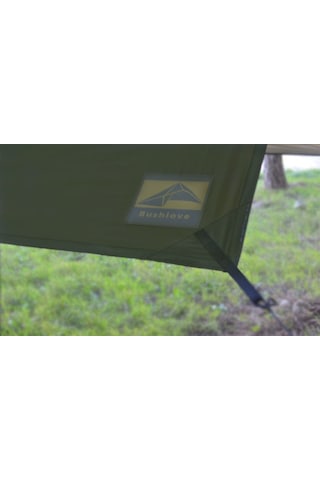 Bushlove Bushcraft Premium 4 Mevsim Tarp Tente 5m 3m Koyu Yeşil