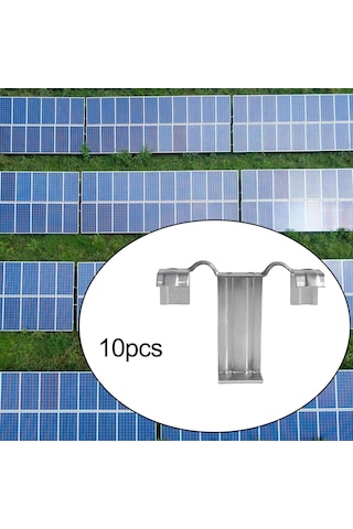 Homyl 10 Adet Güneş Paneli Drenaj Klipleri Sağlam 40mm