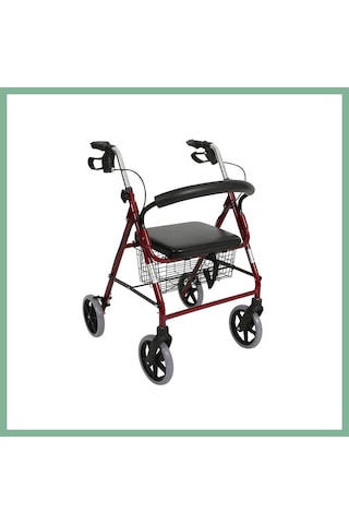 Bşkvirgo Pr-881 Alüminyum Walker Rollator Tekerlekli Yürüteç Bsk2026