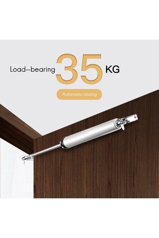 Ulzyvf Tampon Sessiz Pnömatik Otomatik Kapı Kapatıcı Hidrolik Gümüş Basit Sx