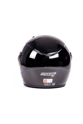 Sway SW-733-700 Açık Motosiklet Kaskı Parlak Siyah