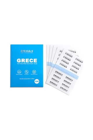 Emalla Grece Dövme Sonrası Koruyucu Film Bant 15cm X 10cm 10 Lu