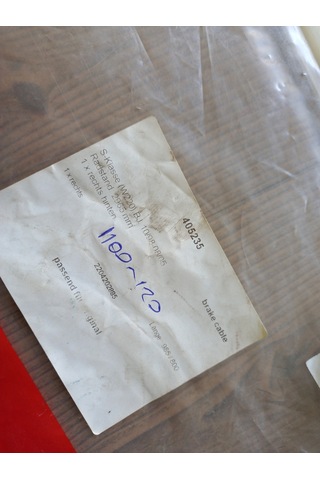 Mercedes W220 W215 Arka Sağ Sol El Fren Teli Takımı Gemo