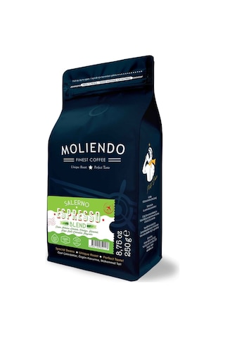 Moliendo Salerno Espresso Blend Çekirdek Kahve 250 G