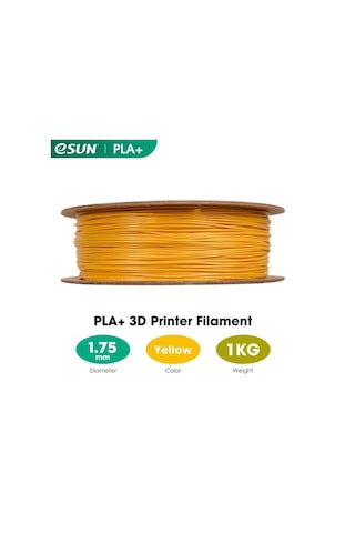 Esun Sarı Pla+ Filament 1.75mm 1 Kg Plus - Urhanshop Yetkili Satış