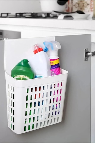 Askılı Dolap Düzenleyici / Hanging Cabinet Organizer Beyaz