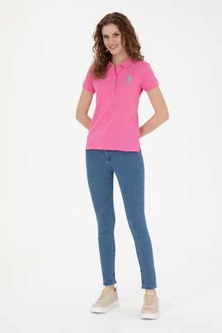 U.S. Polo Assn.  Kadın Açık Mavi Toothpick Fit Jean Pantolon 50289153-DN0021
