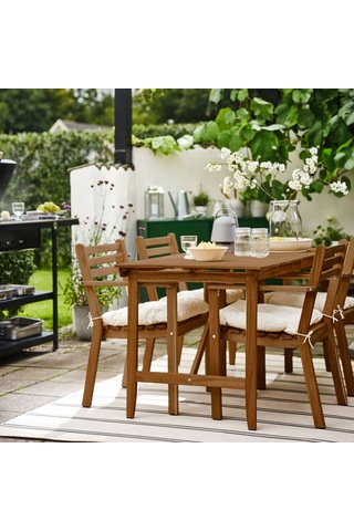 Kolçaklı Sandalye, Koyu Kahve, Mindersiz Acı Kahverengi