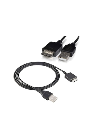 Wozlo Sony Uyumlu Nwz Mp3 Çalar Player Usb Data Şarj Kablosu