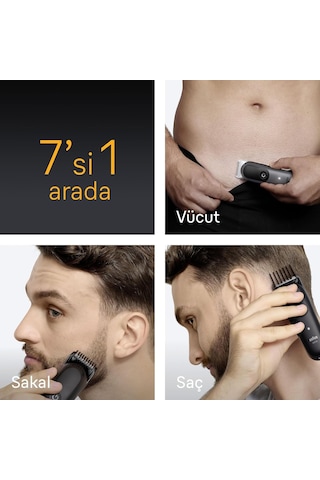 Braun Hepsi Bir Arada Series 5, 7 Si 1 Arada Tıraş Kiti, Keskin B