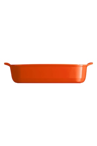 Emile Henry Tart Börek Fırın Kabı Dikdörtgen 29,5 X 19 Cm Turuncu/toscane Turuncu