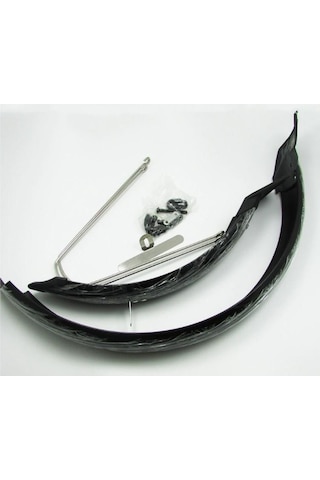 Forte Gt Şehir Bisiklet Fiber Çamurluk Xbyc 405 Siyah