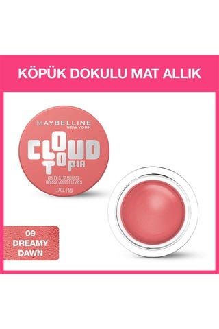 New York Cloudtopia Köpük Dokulu Mat Allık 09 Dreamy Dawn