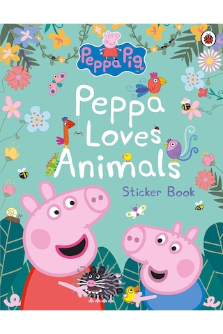 Peppa Pig: Peppa Loves Animals Paperback – Sticker Book