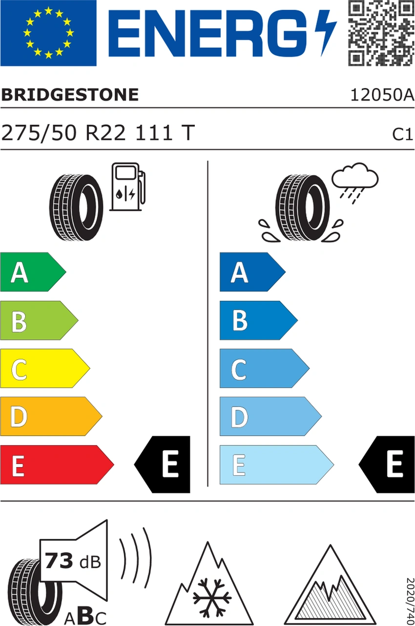 Bridgestone 275/50R22 111T Dmv2 Kış Lastiği 2024