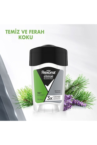 Rexona Men Clinical Protection Active Fresh Stick Deodorant 2 x 45 ML