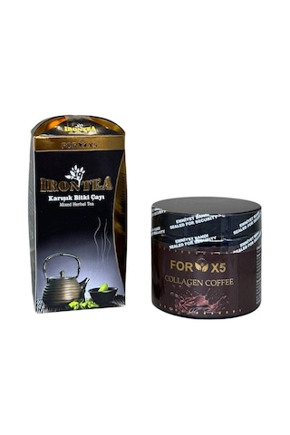 Forx5 Irontea & Forx5 Collagen Kahve