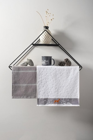 Gerbera 30x50 Yılbaşı Christmas Yeni Yıl Temalı 2'Li Havlu Seti