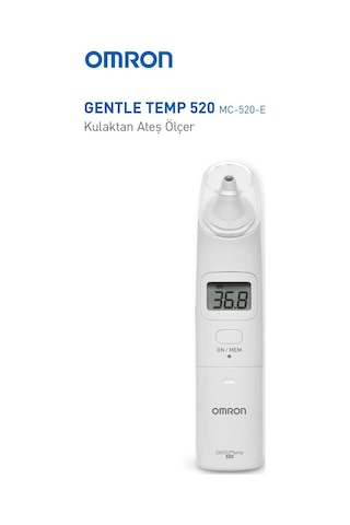 Omron Gentle Temp 520 Kulaktan Ateş Ölçer