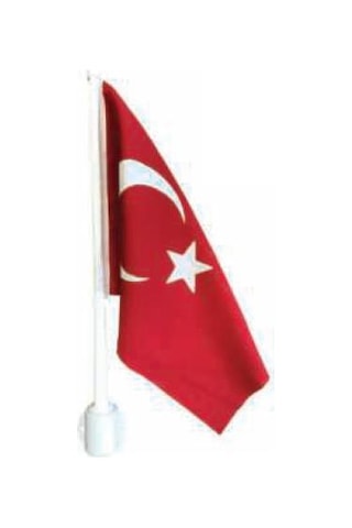 Saray Bot Bayrak Direği Plastik 35 Cm Bayraklı