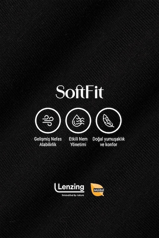 Auw Kadın Lastiksiz Pamuklu Modal Basic Boyshort 6'lı - Softfit Siyah