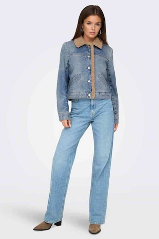 Only Onlnadya Ls Teddy Kadın Jean Ceket Mavi