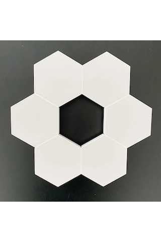 Honeybeeshop 6 Adet Modern Dokunmatik Kontrollu Altigen Led Duvar Lambasi Dokunmatik Kontrol W Dıy Montaj Enerji Tasarruflu Nötr Beyaz Usb Güç 16renk Şarj Edilebilir