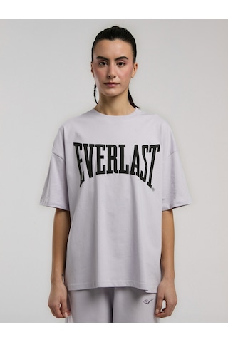 Everlast Ever Classics Wmn Oversize Lila Kadın Tişört Lila