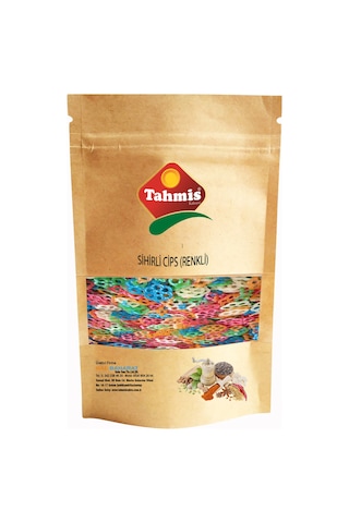 Yağda Büyüyen Renkli Karışık Cips 1 KG