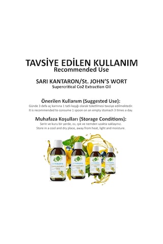 Gökçek Şifa Sarı Kantaron Süperkritik Mix Yağı 50 ML