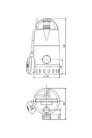 Grundfos Unilift Cc9 - A1 Drenaj Dalgıç Pompa