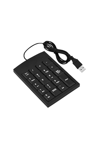 Usb Sayısal Tuş Takımı, Dizüstü Bilgisayar, Pc Bilgisayar İçin Taşınabilir Mini Sayısal Tuş Takımı Sayısal Tuş Takımı