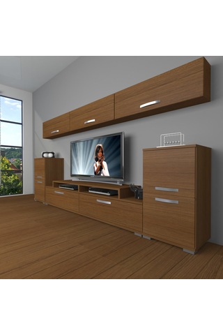Decoraktiv Ekoflex 9 Slm Tv Ünitesi Tv Sehpası Ceviz