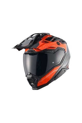 Nexx X.wed 3 Furka Karbon Turuncu-gri Kask Turuncu