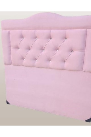 Bengi Ticaret Dk El Yapımı Tay Tüyü Kumaş Tek Kişilik Başlık Pudra Pembe 90