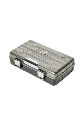 Firebird Seyahat Tipi 10 Gümüş Humidor Puro Kutusu