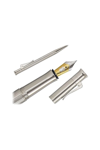 Graf Von Faber-castell Gümüş Kaplama Dolma Kalem, Ob Uç 148564 Gümüş