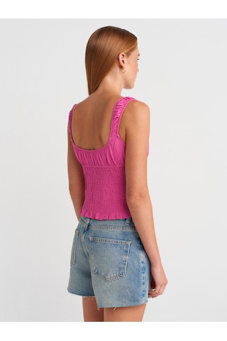 Dilvin 50867 Askılı Bluz-ş.pembe Ş.pembe