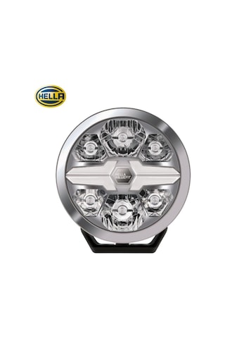Hella 12v-24v Led Lamba Off-road Yuvarlak Krom Çerçeve 3000 Sarı-beyaz 220 Mm