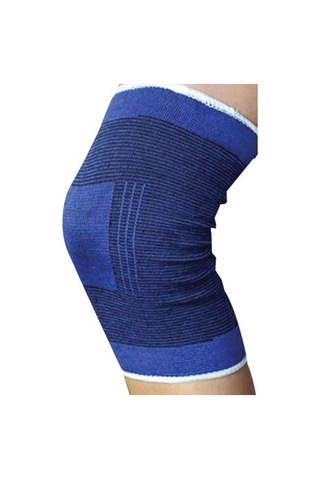 2 Li Elastik Dizlik - Egzersiz Ve Spor Dizliği Büyük Boy 23 Cm
