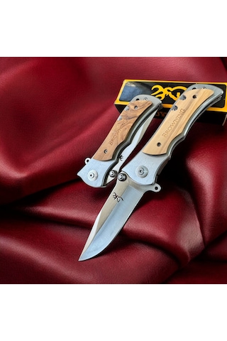 Browning Kahve Mm16 Kamp Çakı Kahverengi