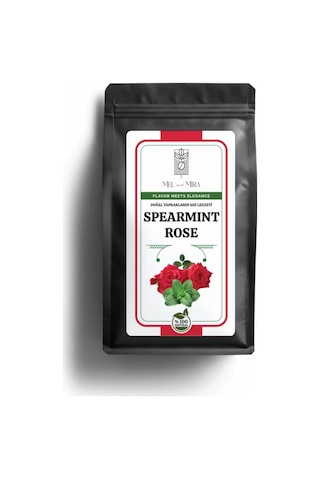 Premium Rose & Spearmint Tea 50g, Özel Harman Gül Ve Kıvırcık Nane Çayı