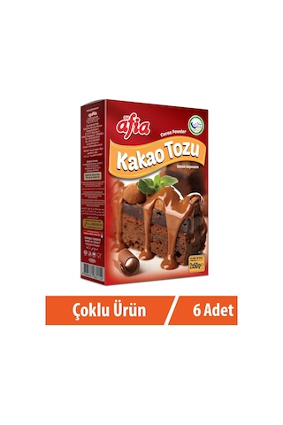 Afia Kakao Tozu 6 x 100 G Afia Kakao Tozu 6 x 100 G